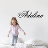 Example of wall stickers: Adeline Script (Thumb)